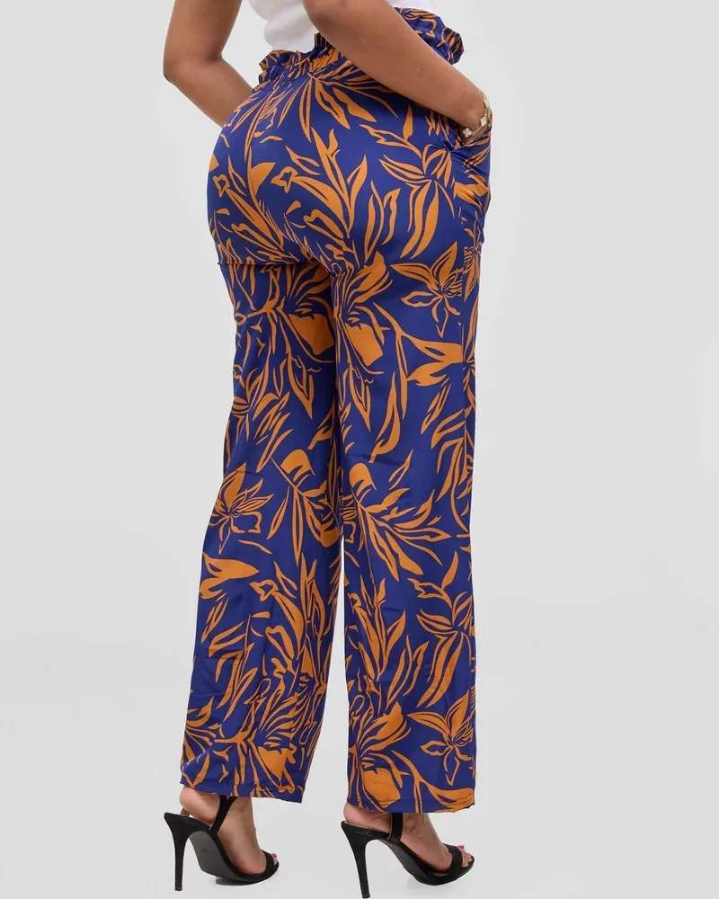Savannah Golden Petals Pant - Gold view 2