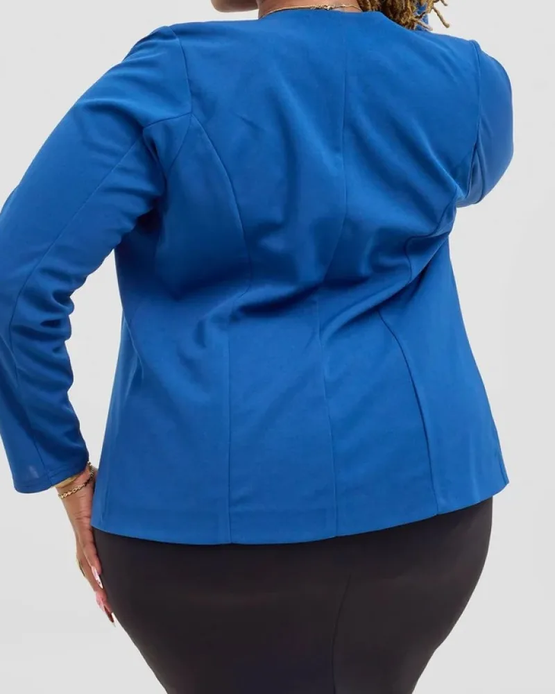 Silver Leaf Official Blazers (Without Collar) - Blue view 2